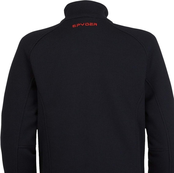 Spyder Men's Constant Full Zip Mid-Weight Mock Neck Sweater, Size XL - Picture 8 of 8